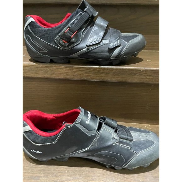 Shimano Cycling Shoes SH-MO88L Mountain Bike Trail Size US 14.2, EU 50 black red - Picture 2 of 16